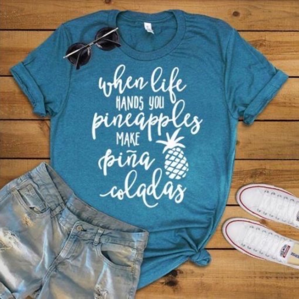 When Life Gives You Pineapples Graphic Tee